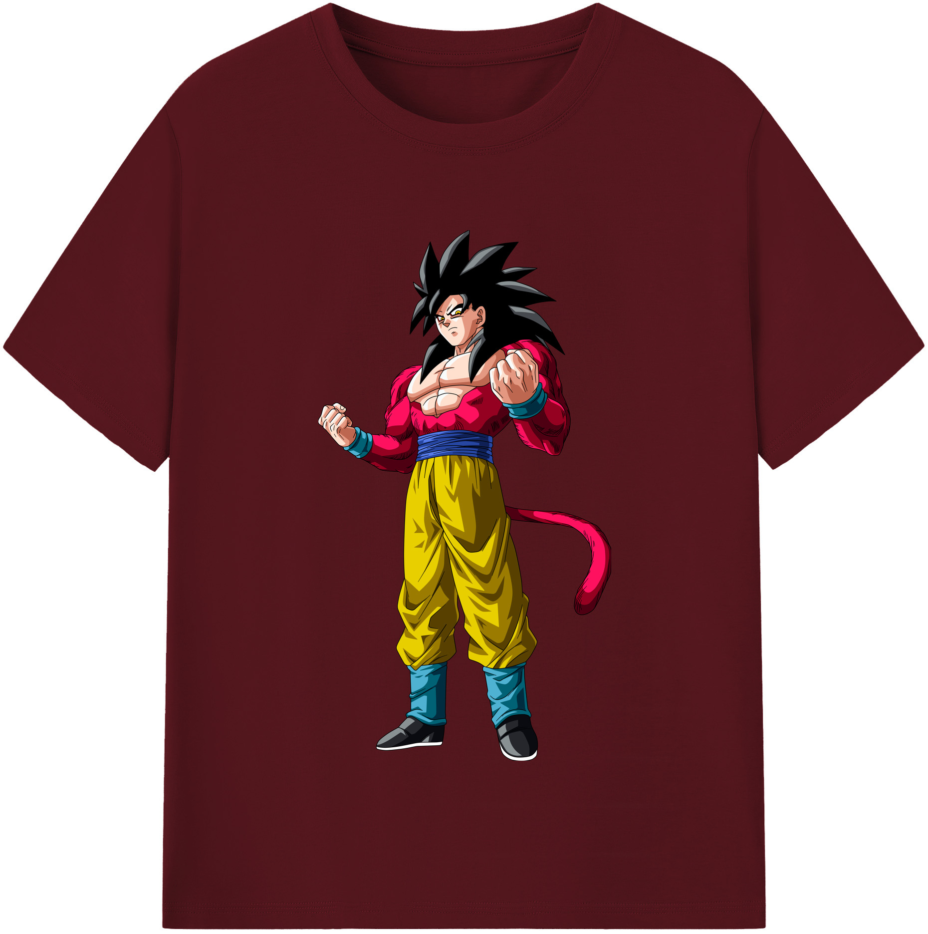 （画像用） ドラゴンボール 孫悟空（そん ごくう）Son Goku カカロット DRAGON BALL Kakarotto 綿100％半袖Tシャツ（フロントプリント）